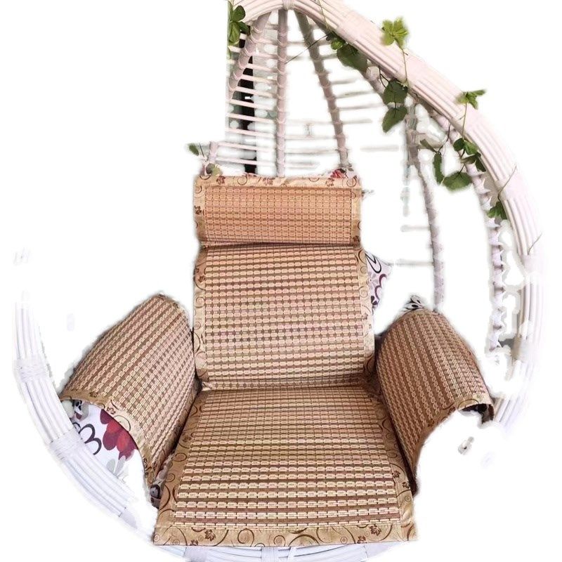 吊篮凉席 坐垫子 吊椅夏凉坐垫 秋千摇椅鸟窝鸟巢藤椅专用竹席