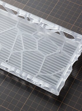 Dfn Hol磨砂底板 N加工防尘 客制化机械键盘