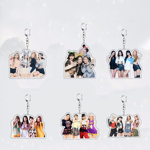 blackpink金智秀Lisa金智妮朴彩英钥匙扣亚克力挂件明形