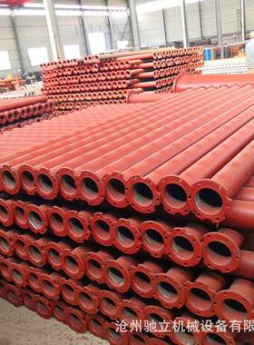 现货销售红色喷漆水泵管3寸深井泵管潜水泵深井管农田灌溉专用管
