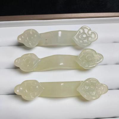 古玩杂项河南石佛寺仿古玉器立体玉如意摆件挂件