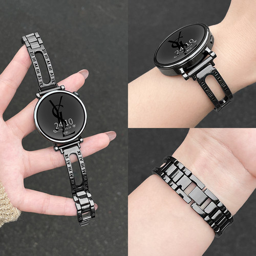 连遇小米watch5字母金属链表带