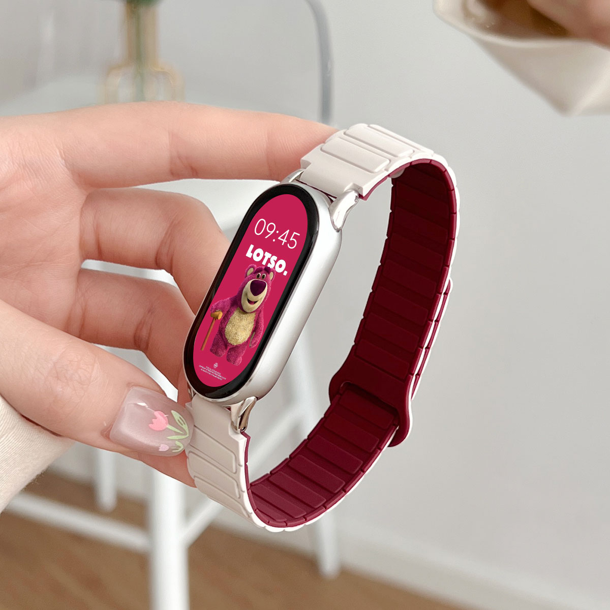 适用小米手环10表带硅胶磁吸小米9/8手腕带高级感7nfc版替换手表链6智能运动5女生夏天七八九代时尚4新品创意