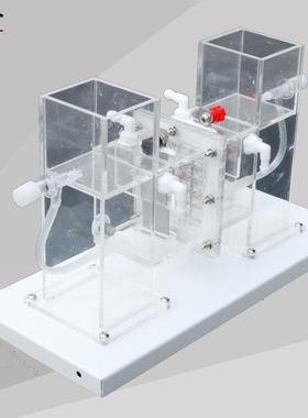 26023电解槽演示器离子交换膜钛电极高中物理电解实验器材