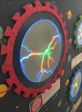 定制闪电盘辉光盘lm电离子盘 寸寸寸圆形方形红色蓝色