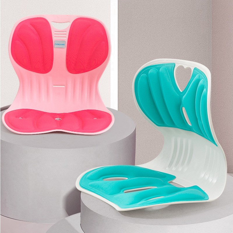 btk护腰坐垫椅室内矫正坐姿花瓣美臀椅垫办公室久坐护腰靠垫夏天