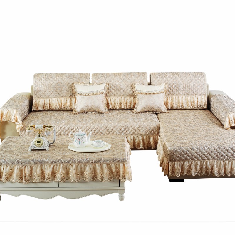 怡公欧式四季通用沙发垫罩一防滑全包布艺沙发垫盖布