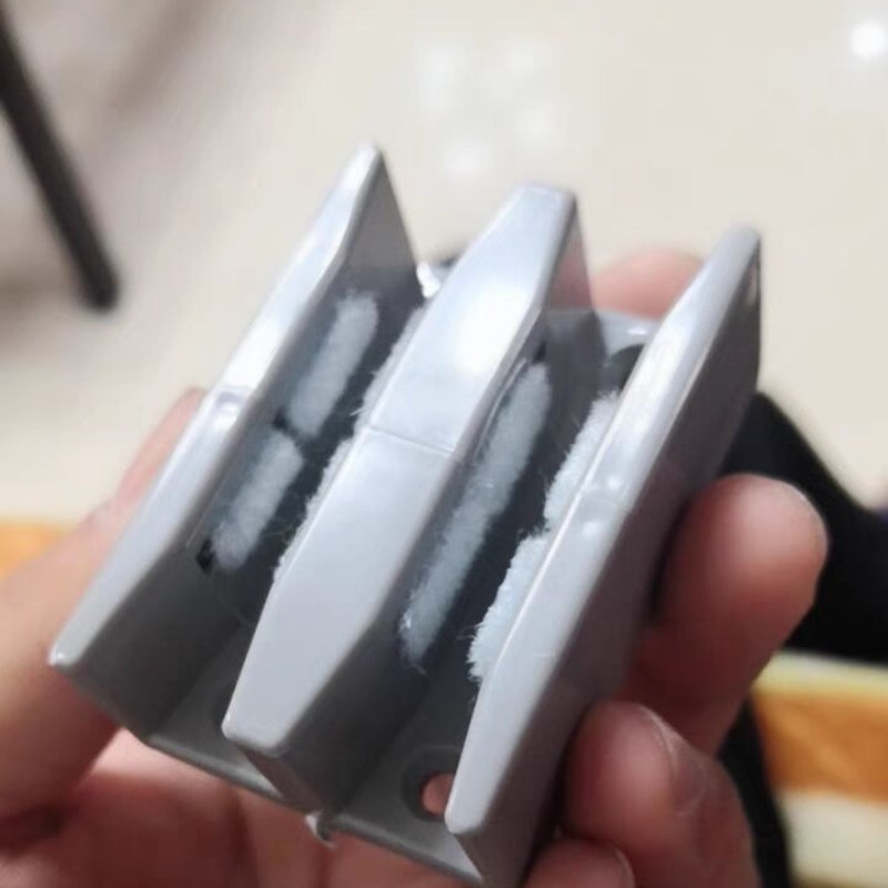 淋浴房配件浴室移门限位器玻璃门止摆器移门滑块玻璃门防撞定位器