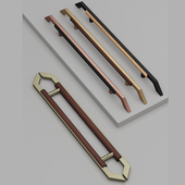 商铺玻璃门拉手实木门把手把手大门拉手定制距