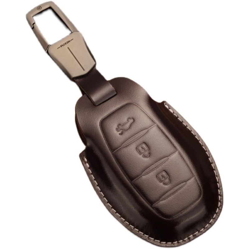 适用于东风风光ix5钥匙套真皮2022新款改装饰ix7智能遥控钥匙包扣