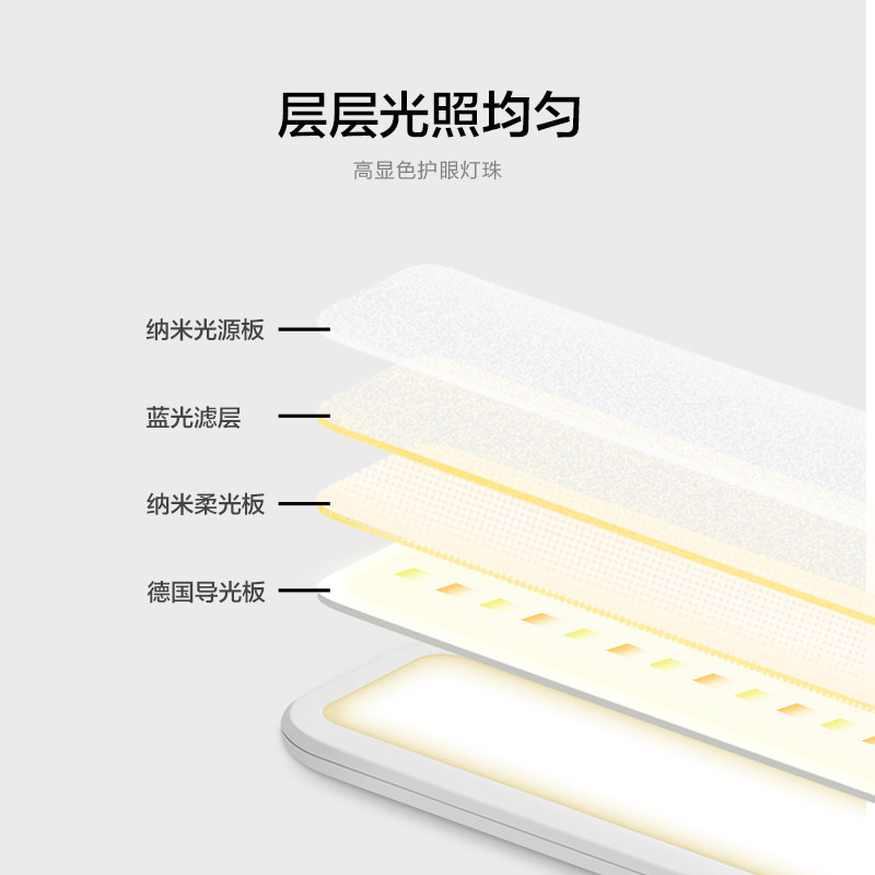 台灯大学生学习宿舍护眼灯酷毙灯写作业书桌灯磁吸床头阅读灯