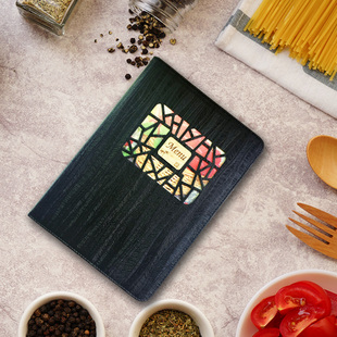 活页菜谱本菜单本饭店点菜夹酒店菜单本价目表页面