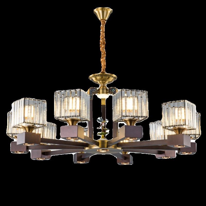 新吊灯带餐饮饭店包厢包间包房圆桌水晶吊灯客厅灯具,家装灯饰光源,客厅吊灯,淘宝优惠券,粉丝福利购,淘宝优惠卷