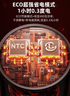 电取暖器D仿真火炉大面积速热节能家用电暖气围炉烧烤煮茶烤火炉