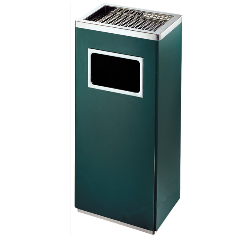 南方GPX-2长方形丽格座地烟灰桶酒店电梯口大堂不锈钢垃圾桶商用