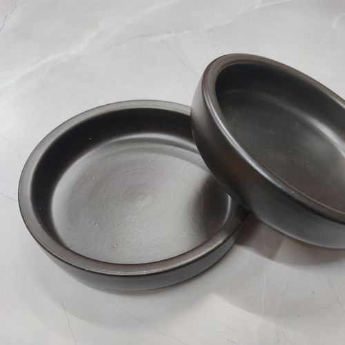 韩式石锅拌饭鸡蛋盘耐高温干烧陶瓷锅烤箱家用商用锅米村拌饭锅