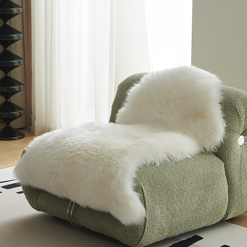 桓羊纯羊毛地毯沙发垫卧室飘窗垫阳台垫床边地毯衣帽间毛毛毯椅垫