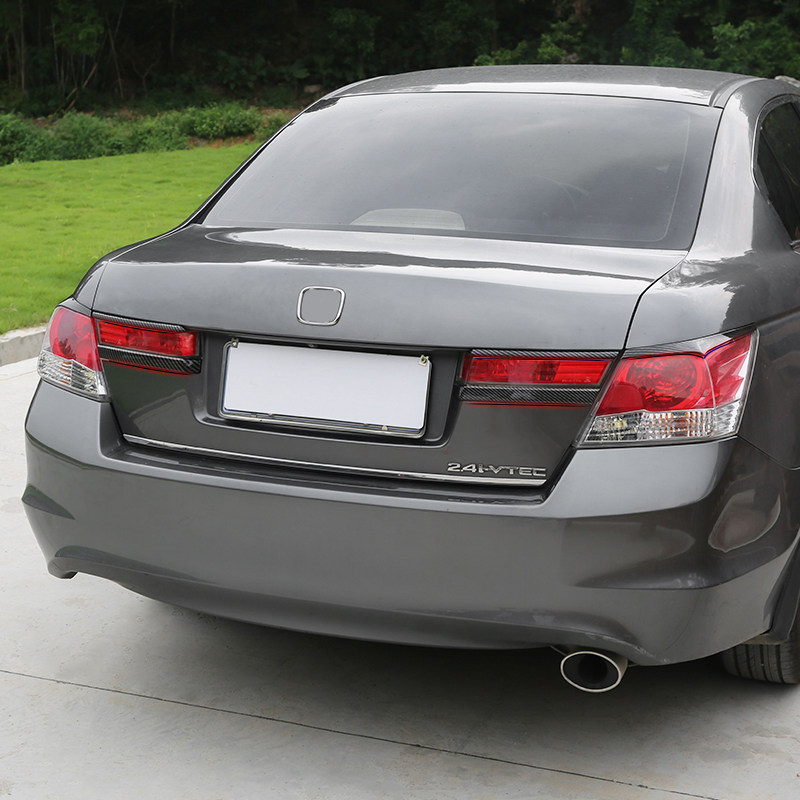 适合年八代雅阁尾灯罩灯眉装饰碳纤纹理亮条后尾灯改装加装,汽车用品/电子/清洗/改装,汽车灯罩框,淘宝优惠券,粉丝福利购,淘宝优惠卷