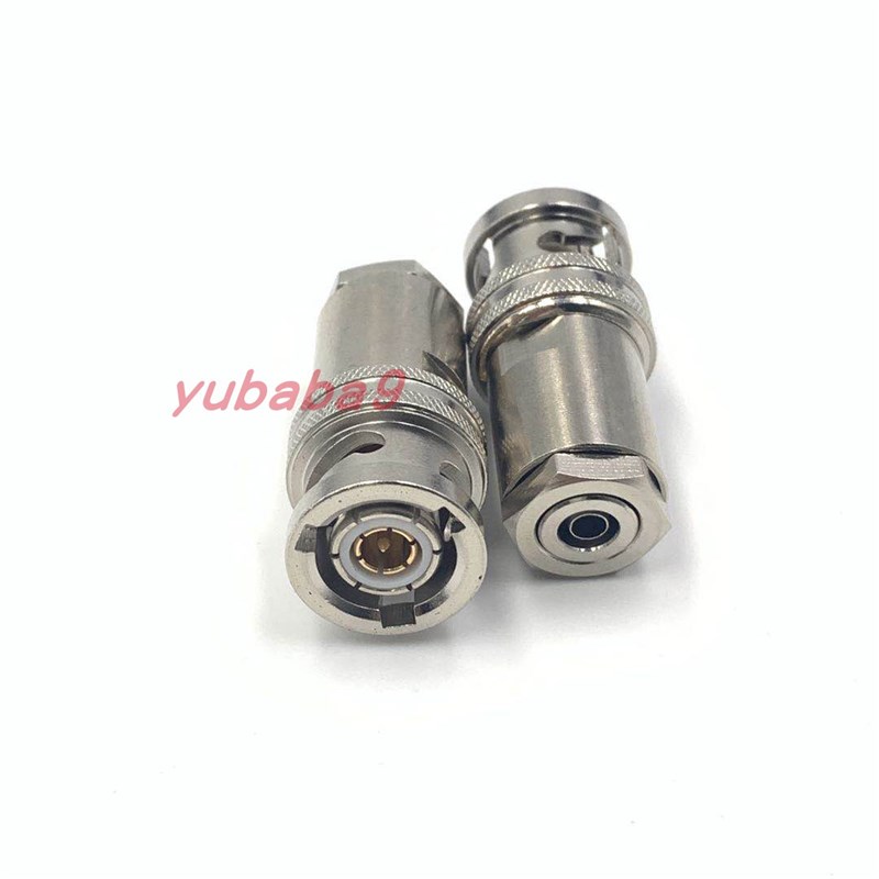 BNC-TXR316连接器 BNC三同轴接头 PL75-47 BNC三卡口 BNC-TRB-K4A