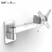 显示器墙壁支架铝合金臂万向旋转伸缩挂架壁挂式 工业电脑悬臂架子