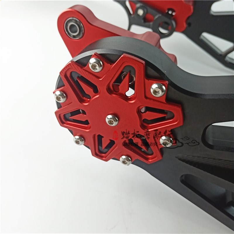 电摩莲花平叉鬼一战速劲战四代目小龟改装铝合金平叉