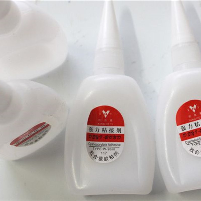 欣合意牌117快干胶水粘合剂 瞬间强力接着剂劳保30瓶/盒