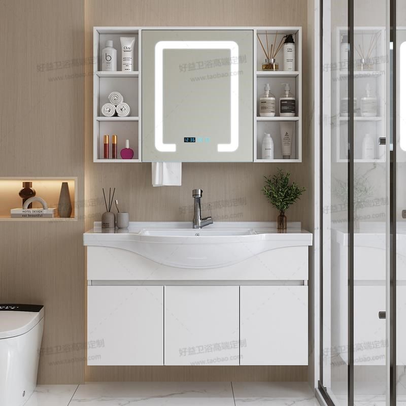 浴室柜陶瓷一体盆加大洗脸盆洗手盆加深大肚盆洗漱柜台盆窄边定制,家装主材,浴室柜组合,淘宝优惠券,粉丝福利购,淘宝优惠卷