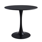 小圆桌子现代咖啡接待洽谈郁金香阳台休闲钢化小户型餐桌