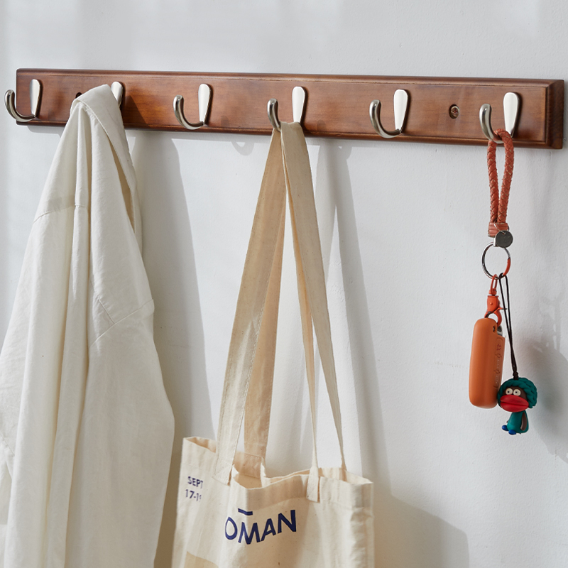 挂钩挂衣架壁挂墙上免打孔门后钉挂衣钩墙壁玄关进门强力粘钩