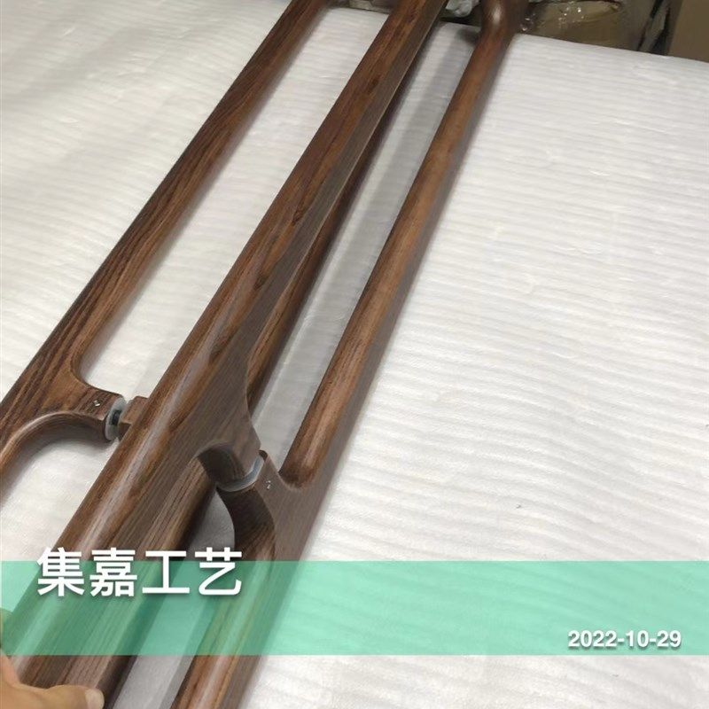 定制玻璃门拉手门把手实木把手大门把手圆柱个性木制酒店商铺,基础建材,大拉手,淘宝优惠券,粉丝福利购,淘宝优惠卷