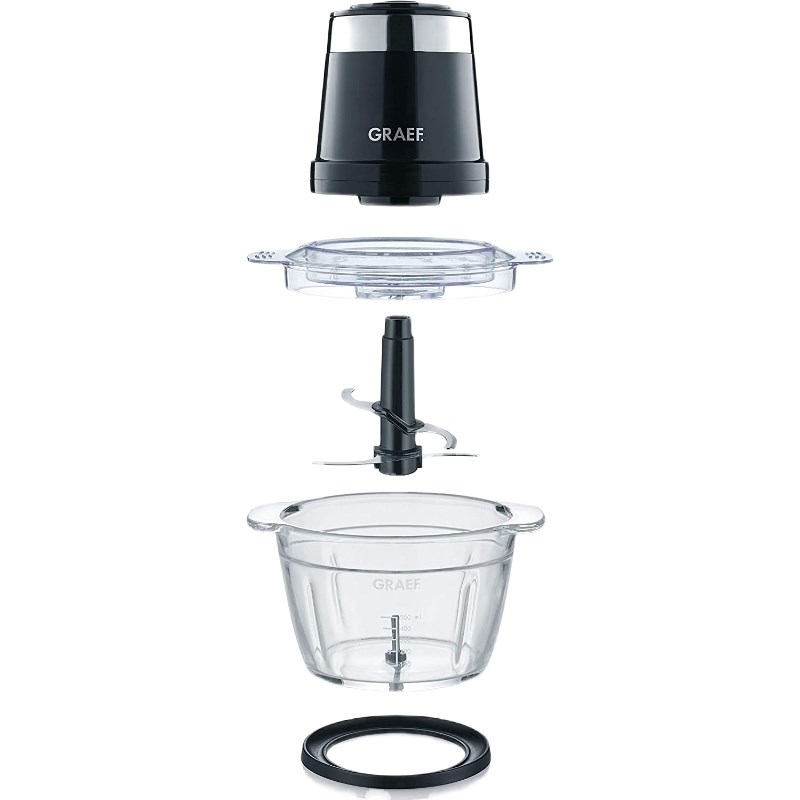 德国原装进口Graef搅拌机小型家用电动绞肉机 饺子馅搅碎机不锈钢