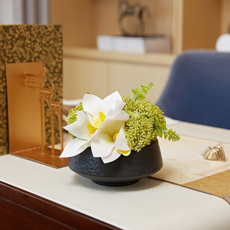 新仿真绿植餐桌假小家居客厅迎客松盆景茶几装饰品,家居饰品,仿真植物盆景,淘宝优惠券,粉丝福利购,淘宝优惠卷