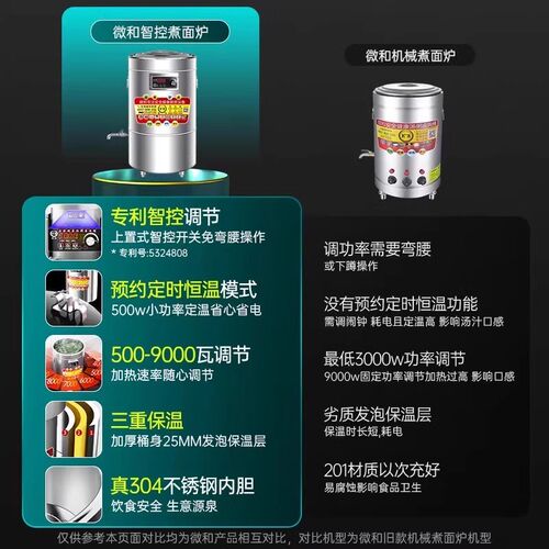 金九裕达商用煮面炉熬粥汤下面卤肉麻辣烫能电热煮面桶