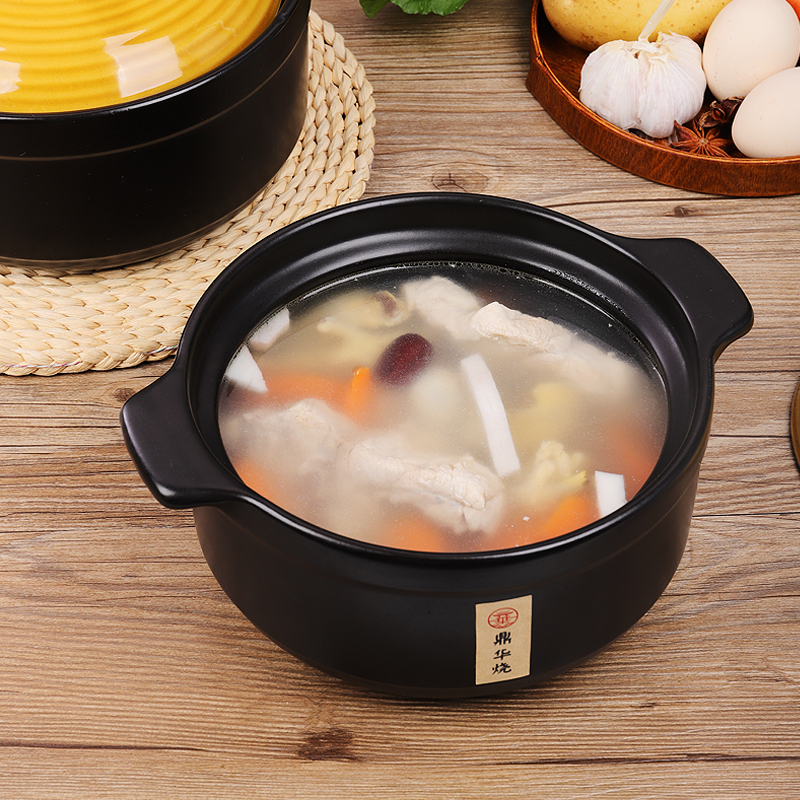 砂锅炖锅煲汤家用炖鸡汤锅沙煲燃气米线土豆粉老式粗土瓦煲小炖锅
