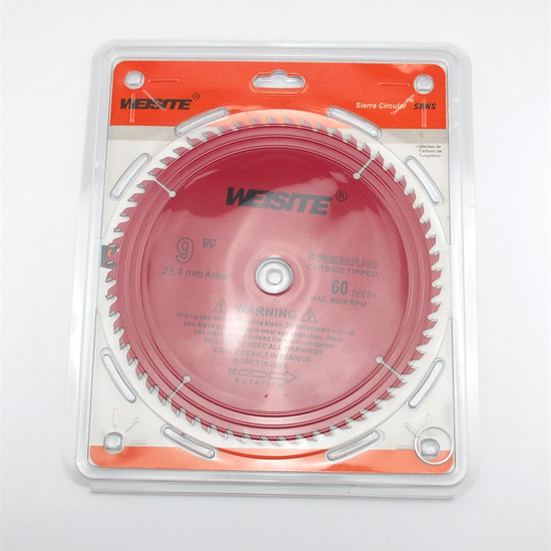 WEISITE合金齿木材铝合金锯片 木工圆锯片切割片锯盘9/10/12/14寸