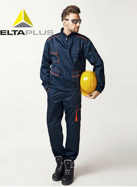 代尔塔405408时尚夏季透气工作服轻便耐磨405409劳保裤可印字绣字