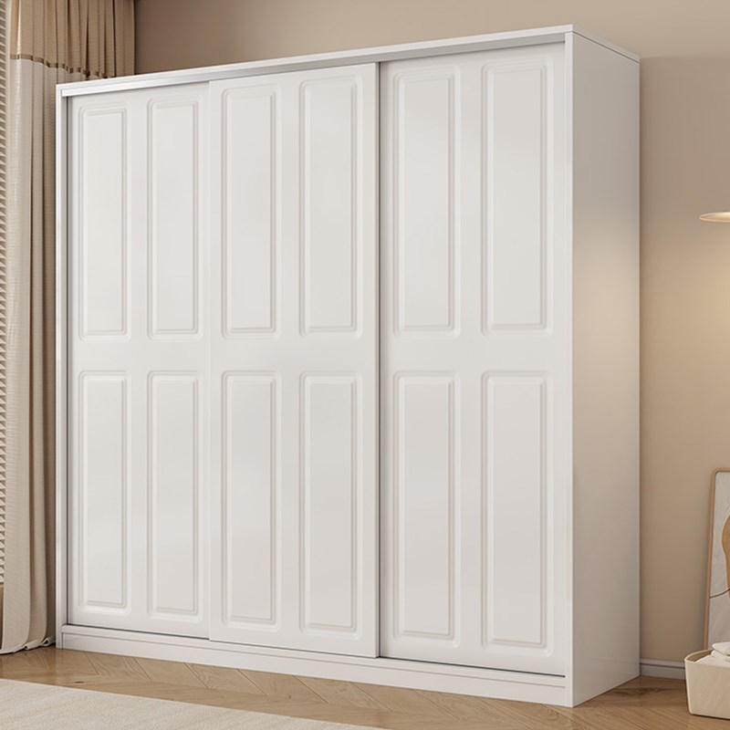 推拉门卧室家用实木新款22爆款出租房用儿童小户型衣橱