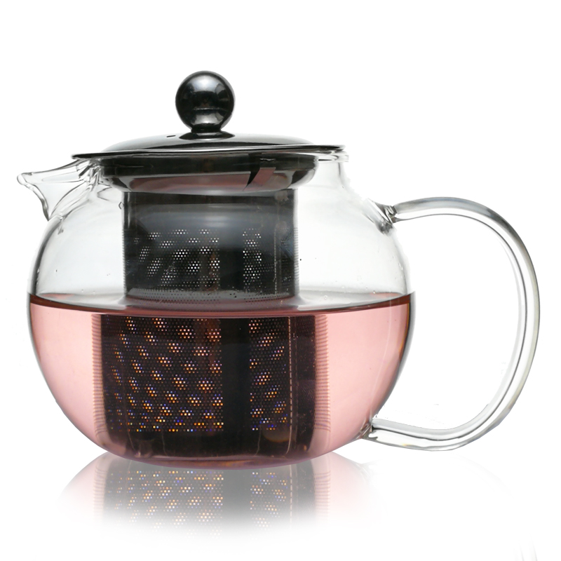 耐热耐高温玻璃茶壶装 不锈钢过滤 泡茶 花果茶具红茶茶器