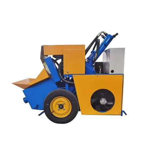 二次构造柱泵砂浆上料机大颗粒二次结构混凝土输送泵螺旋浇筑机