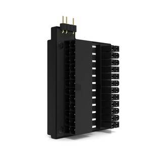 2转向头电脑板供电2针直角接头 G同步发光2IN转换