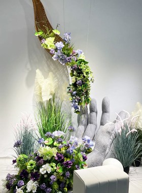 竹艺船竹编艺婚礼堂酒店橱窗展厅创意器红色空间装饰挂件