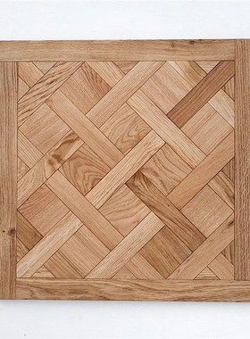 伽罗 JLO 欧洲白橡实木拼地板凡尔赛纹 包安装逐户定制