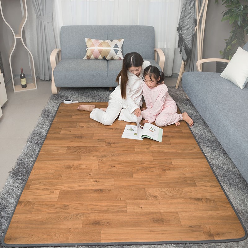 碳晶地暖垫 地垫地热垫发热电热地毯家用石墨烯加热垫客厅 地暖垫