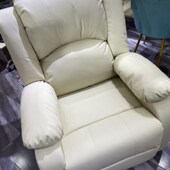 美甲美睫店沙发纹绣躺椅电动单皮质足浴修脚按摩沙发