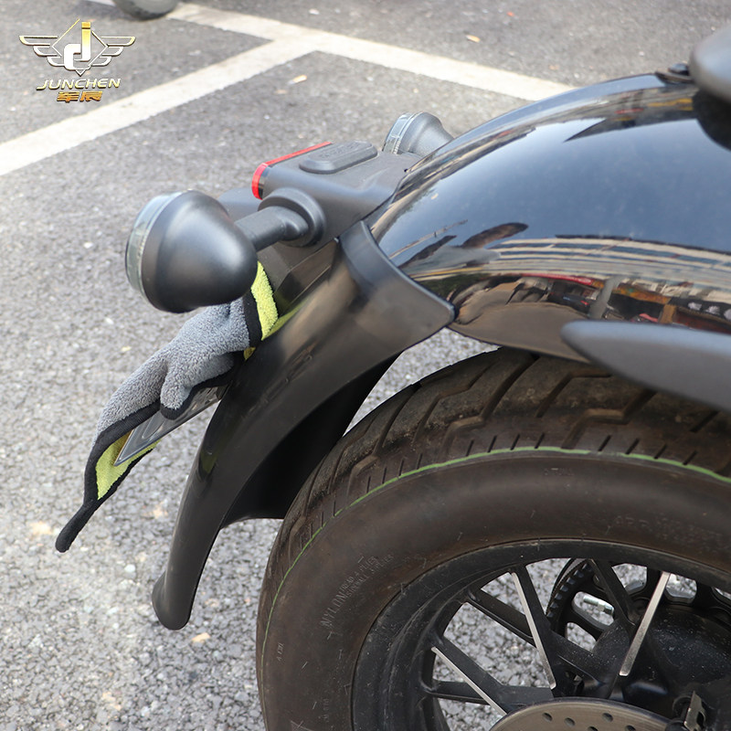 适用春风CLC前挡泥加长加宽前后挡泥CF-挡泥板后挡泥改装