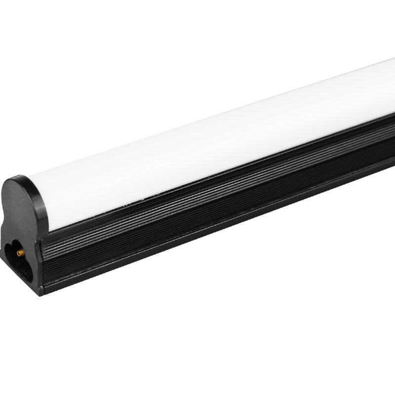 T5灯管LED一体化灯外壳黑色日光灯光管酒吧火锅店支架全细灯管