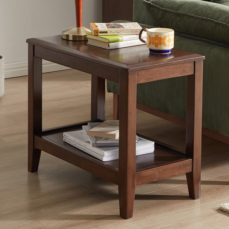 小户型实木茶几沙发边桌边几客厅小方桌矮桌多用途角几茶几桌