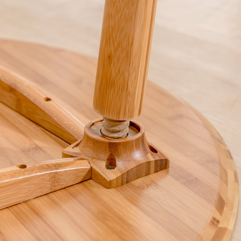 楠竹餐桌小户型现代简约桌椅圆桌长方形饭桌家用吃饭小桌子木