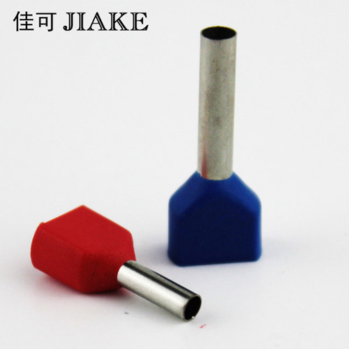 线管型预绝缘冷压端头TE紫铜只接线端子针形管形线鼻子