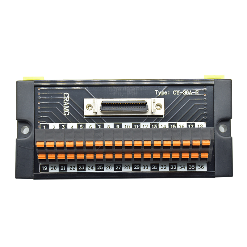 迈信/安川伺服驱动器接线端子台JUP-TP-E/P/针I/O端子排